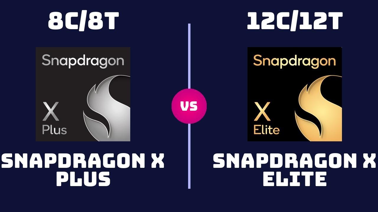 Qualcomm Snapdragon X Plus (X1P-42-100) vs Snapdragon X Elite (X1E-78-100) &ndash; CPU Comparison