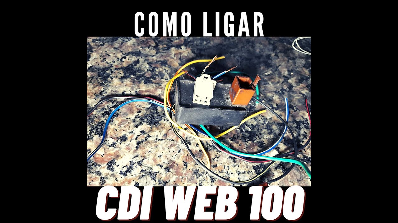 Como ligar CDI Web 100 Biz Entre outras Quatro tempos