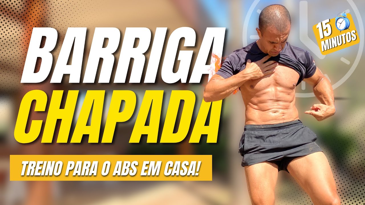 Desafio Chapa Barriga – Treino de Abdômen para Secar a Barriga em Casa Sem Colchonete