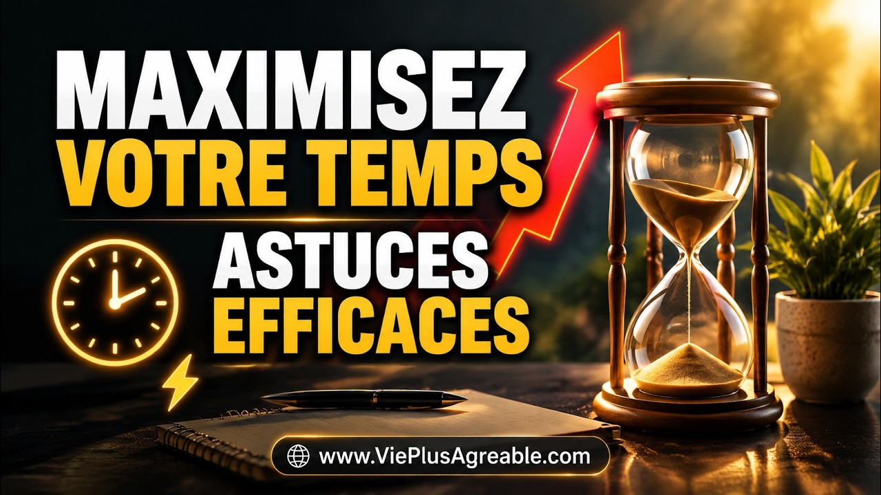 ⏰ Maximisez Votre #Temps : Astuces Efficaces  ! #motivation #inspiration #mindfulness