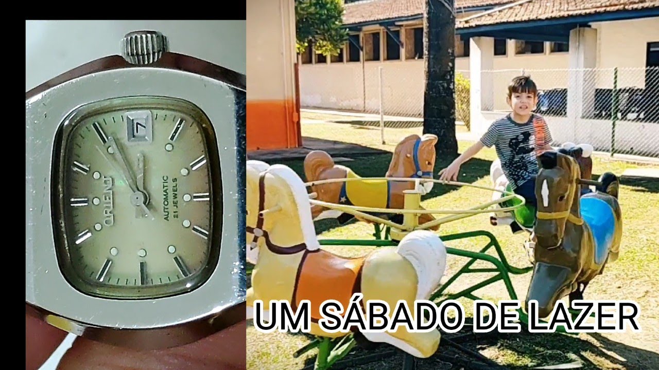 ORIENT FEMININO 49740 COM DESGASTE NAS BUCHAS DO AUTOMATICO -  -@mundodarelojoaria