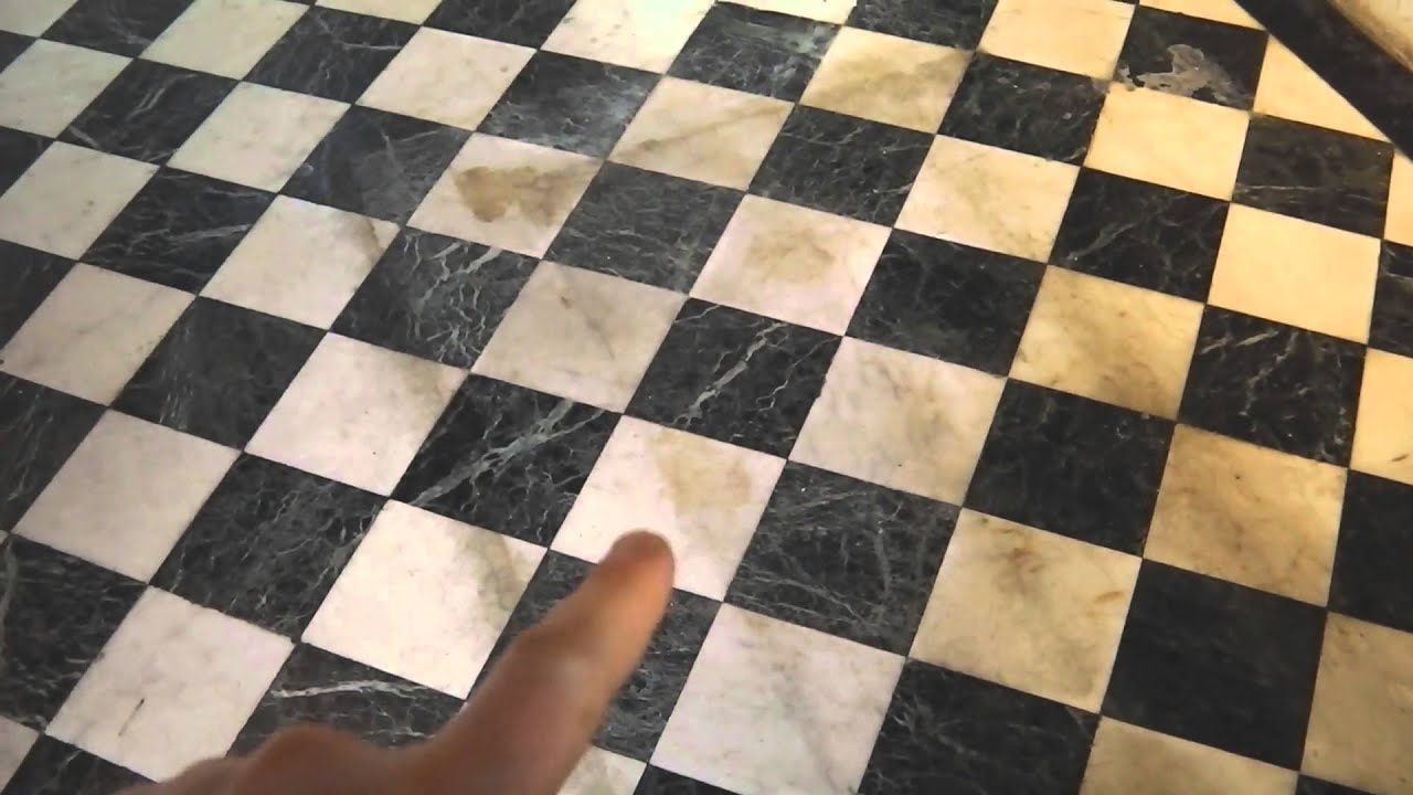 Encaustic tiles and marble polishing