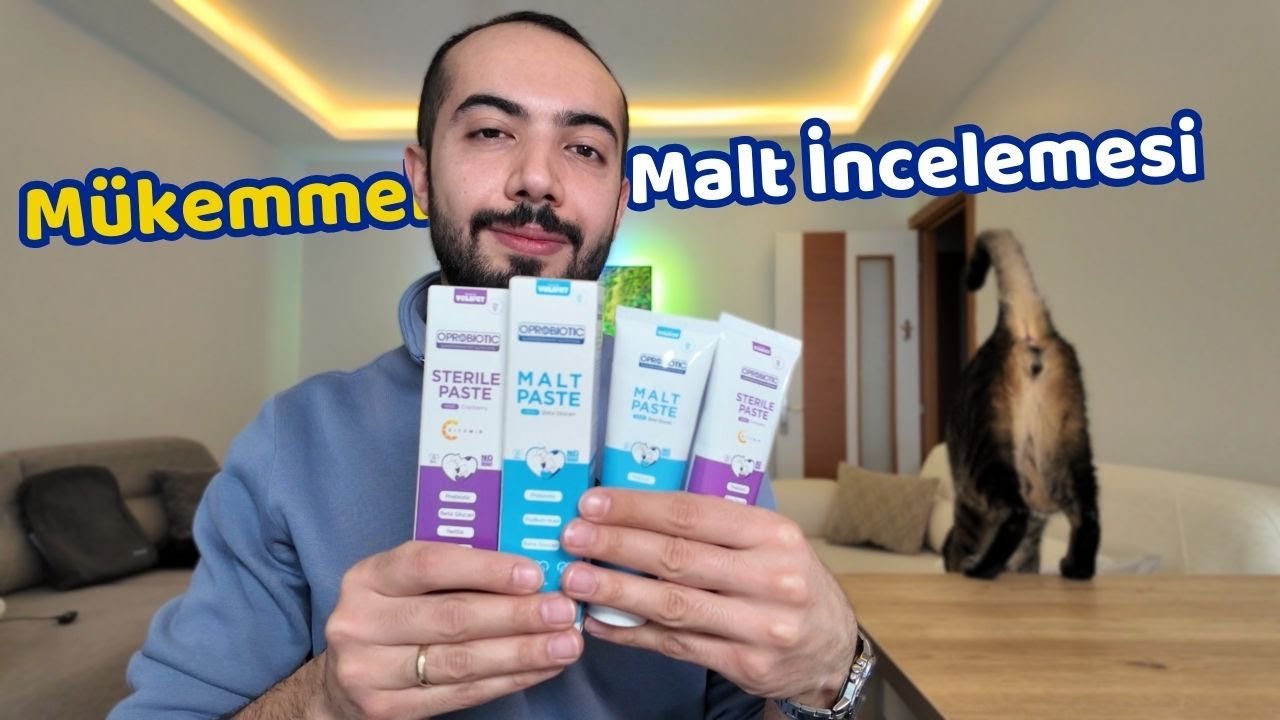 M&Uuml;KEMMEL KEDİ MALTI! Oprobiotic S&uuml;per Premium Malt İncelemesi