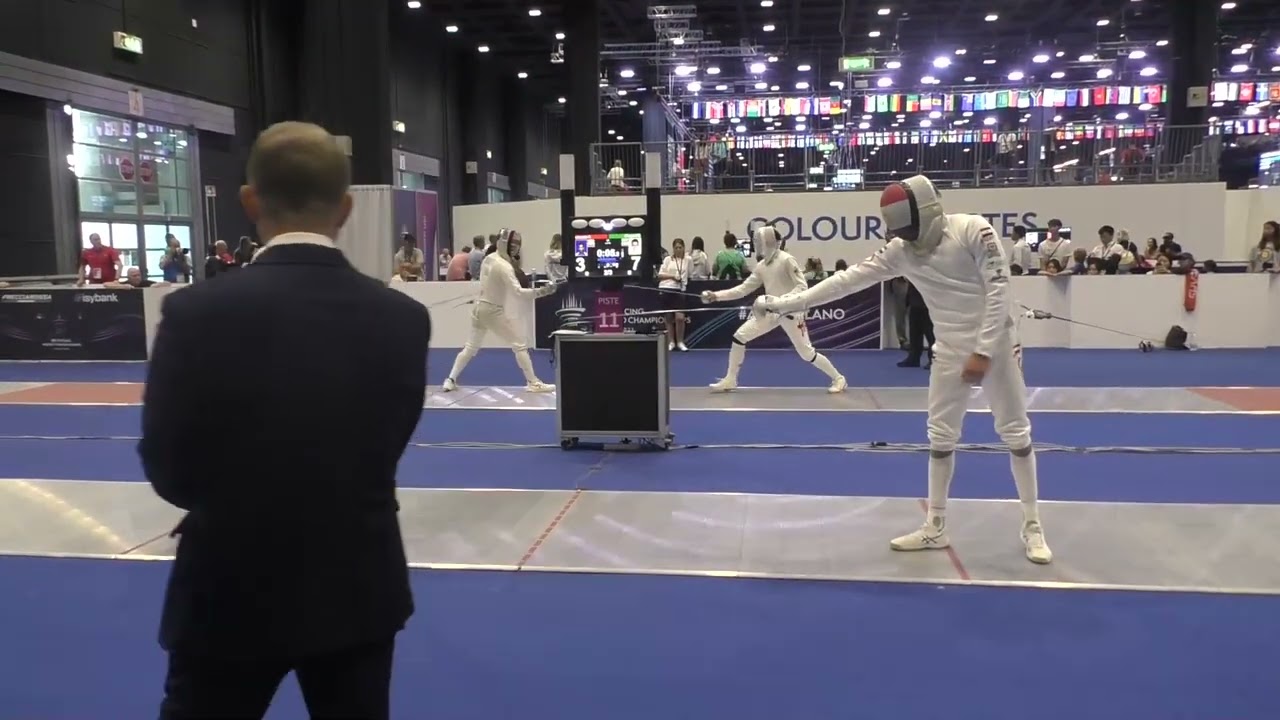 World Championships 2023 SME - P64 - Francisco Limardo VEN v Mohammed Elsayed EGY