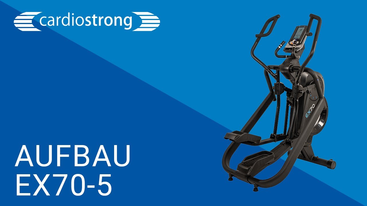 cardiostrong Crosstrainer EX70 aufbauen | Schritt-für-Schritt Anleitung