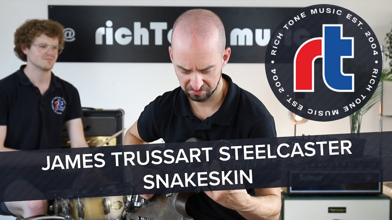 James Trussart Steelcaster Snakeskin