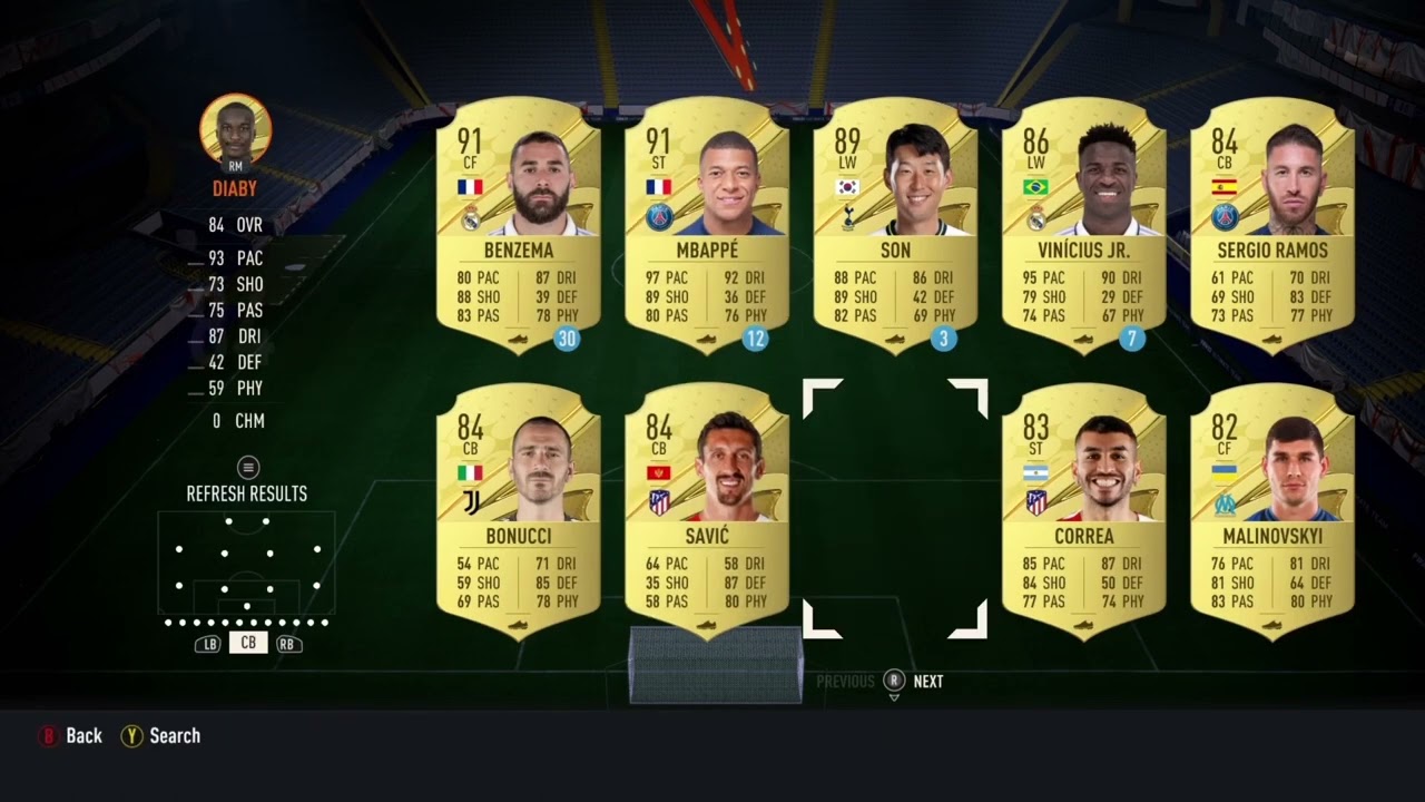 Putting an arm and a leg into the new showdown Correa sbc in fifa 23