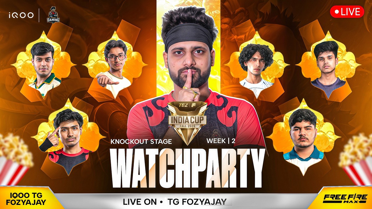WATCHPARTY- FFMIC 2026FALL TOP 2 KON KREGA ??? LIVE WITH TG FOZYAJAY #iQOO #iQOO15R
