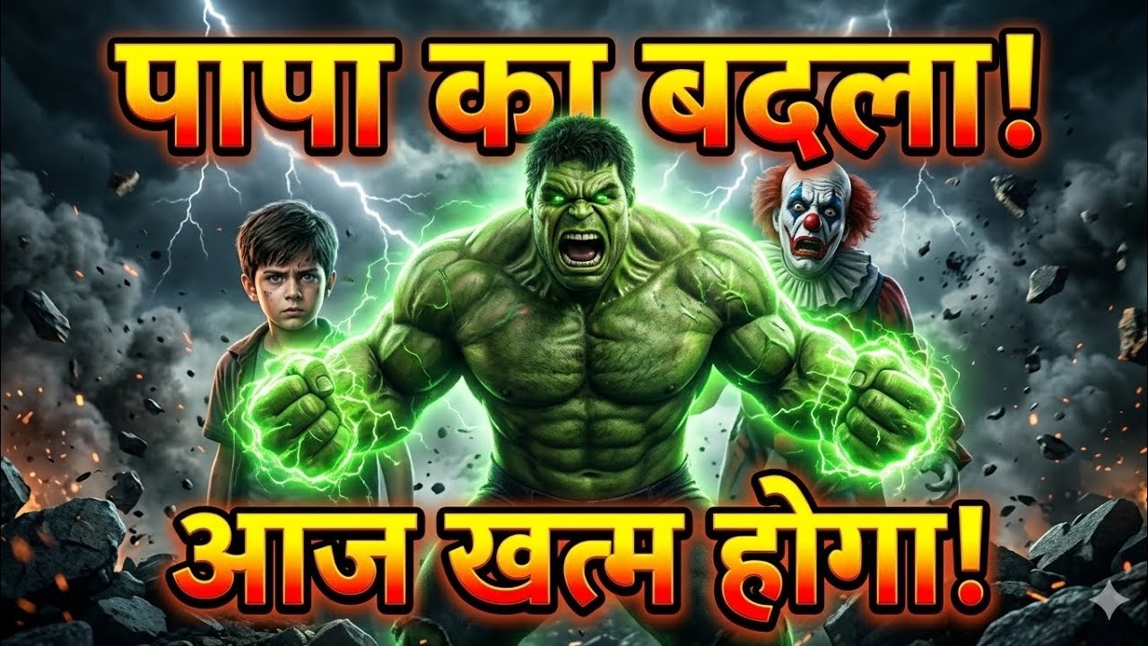 Video | पापा का बदला! 😡 Hulk Final Revenge Fight | Emotional Action Story Hindi #hulk