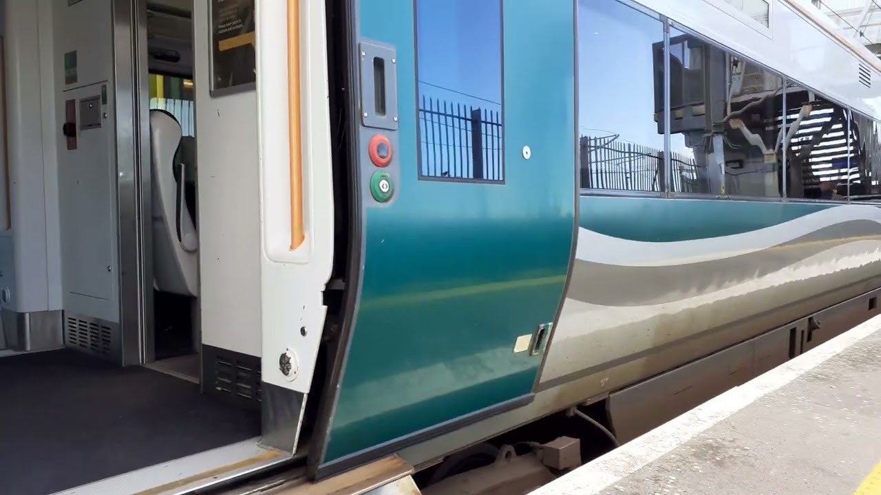 22000 Class intercity train at greystones train station