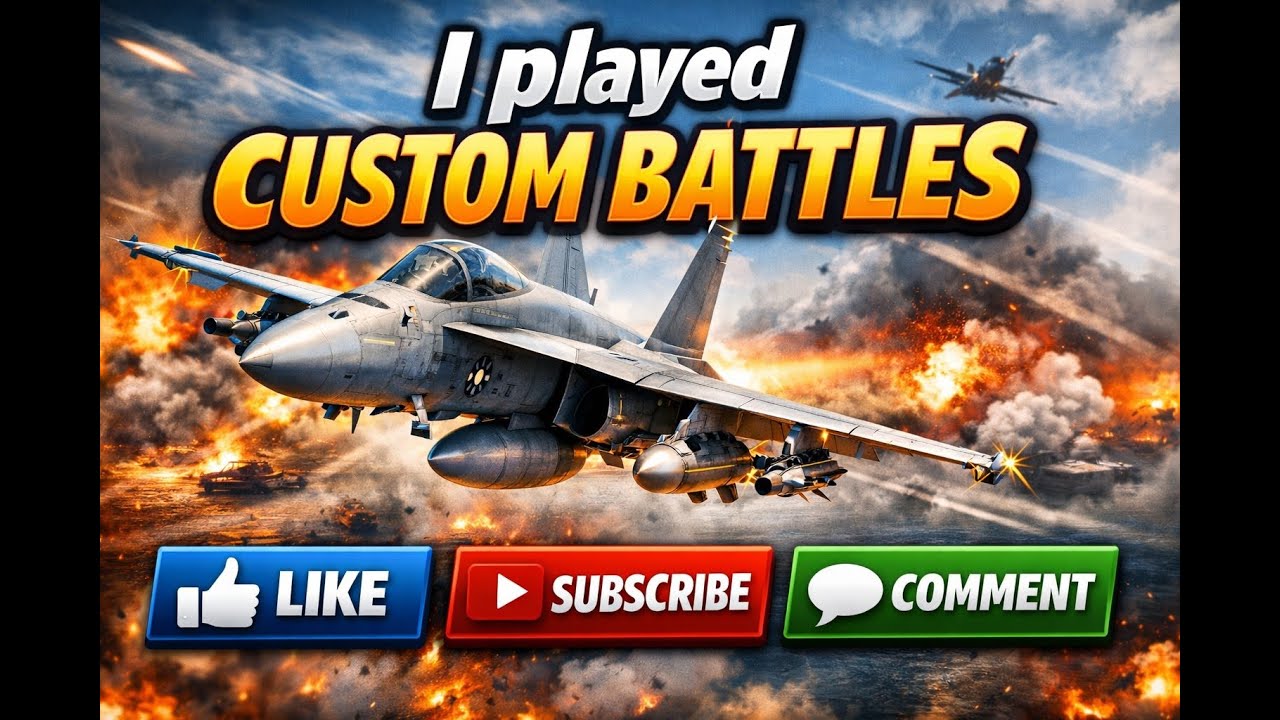 I Played Custom Battles in War Thunder for the First Time!