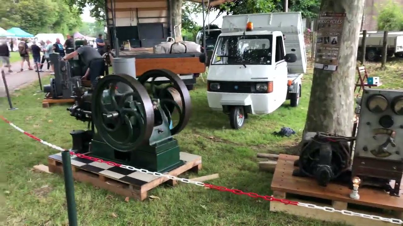Moteur National & moteur Baechtold (fête à CHIVRE 2023)