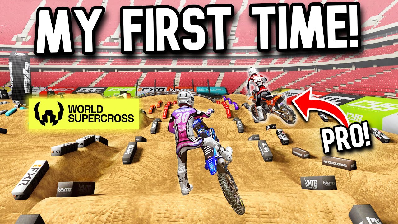 HOW I WON MY FIRST SUPERCROSS CHAMPIONSHIP IN MX BIKES!