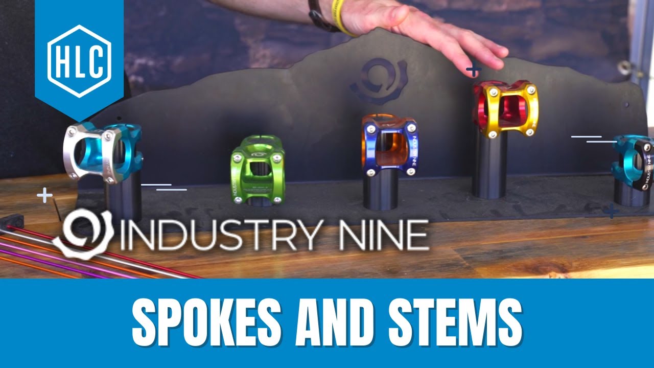 Industry Nine Spokes and Stems | Sea Otter Classic 2022
