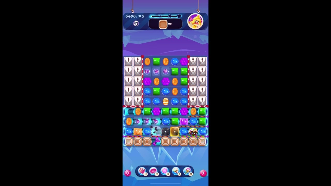 Candy Crush Saga Level 6406 #6406