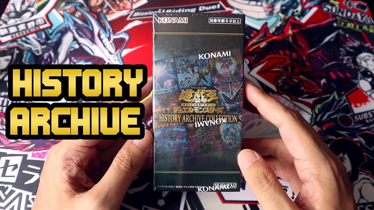 YU-GI-OH! OCG History Archive Collection Booster Box Opening ULTIMATE TRIBUTE TO THE ANIMES