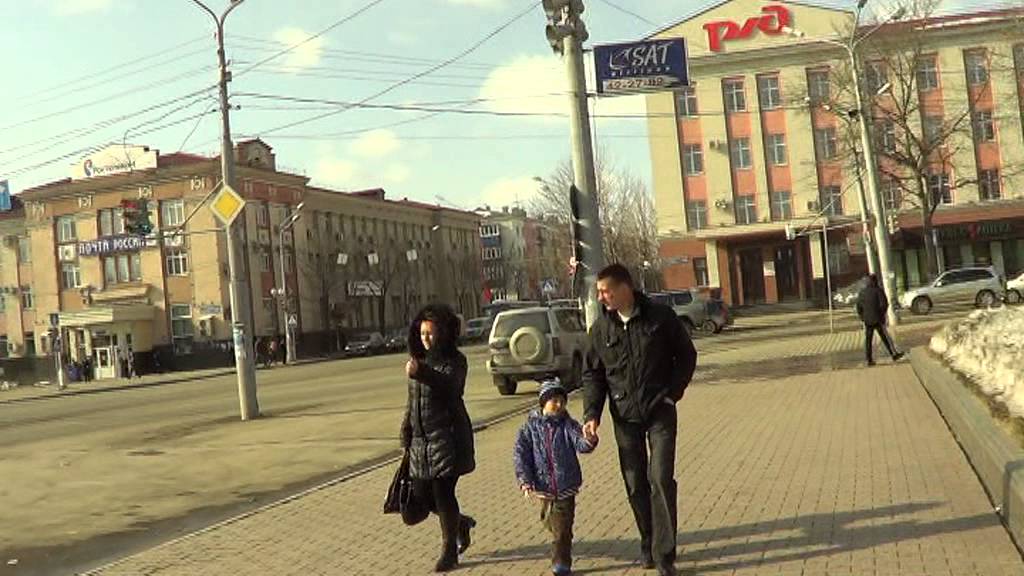 [VLOG #1 продолжение] Обзор центра Южно-Сахалинска.Улица Ленина