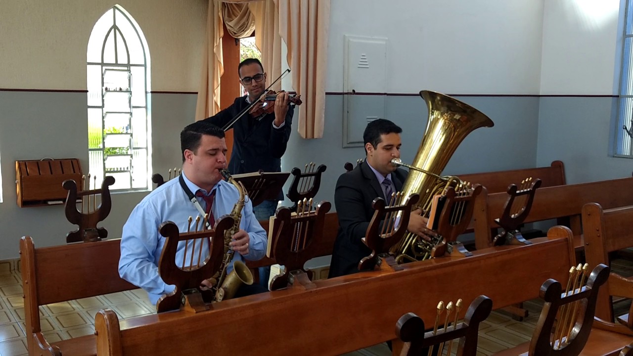 Violino, Sax e Tuba - HINO 80  - Só a Jesus Pertenço​ CCB Lauci