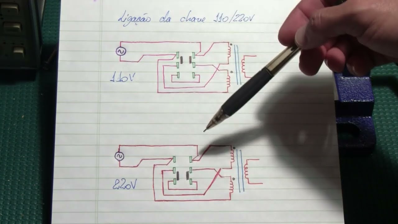 Misc 090: Como ligar chave de 110/220V?