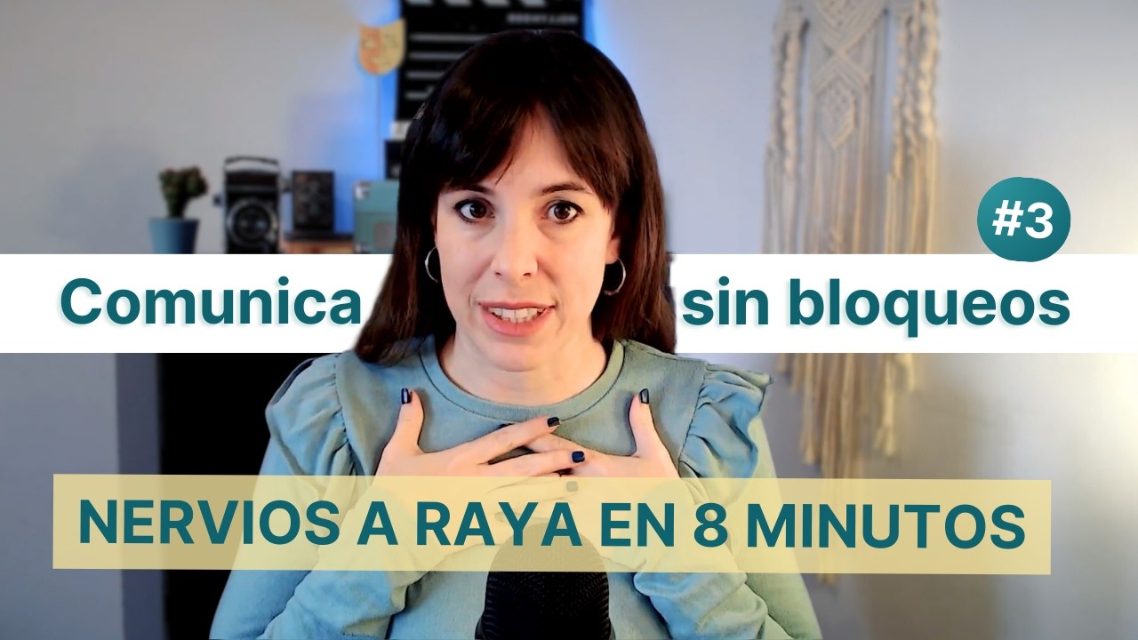 Cómo calmar los nervios antes de hablar en público | Comunica sin bloqueos #3