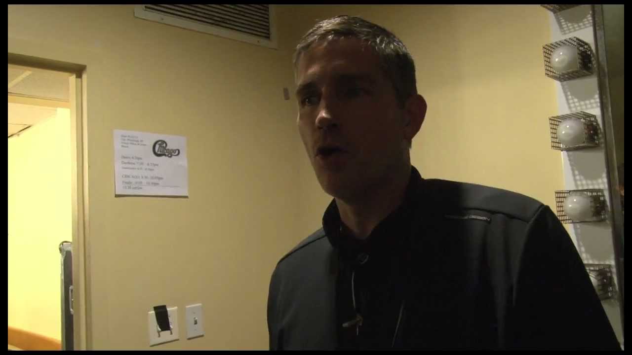 Jim Caviezel as Christopher Walken: - Sing with Chicago!