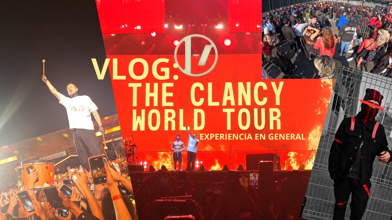 VLOG: The Clancy World Tour México Twenty One Pilots Estadio GNP Experiencia en General A