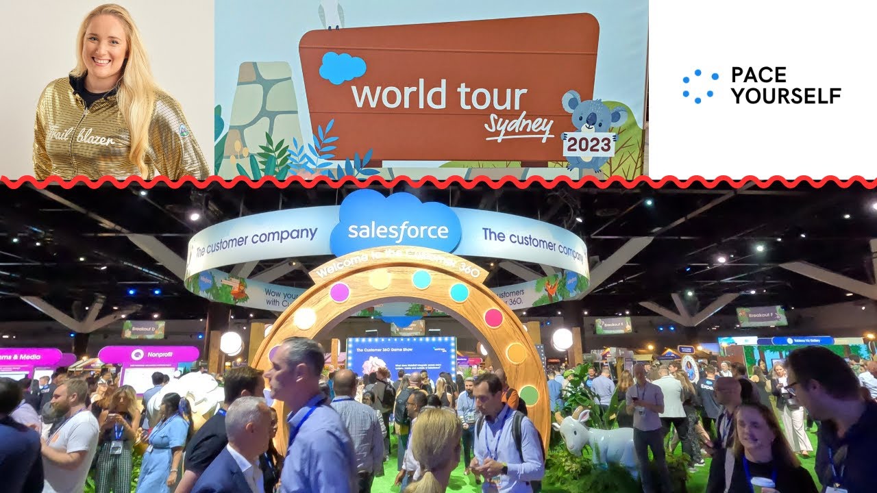 Discover the wonders of Salesforce World Tour Sydney 2023 with me (4K)