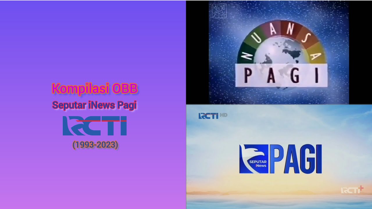 Kompilasi OBB Seputar iNews Pagi di RCTI (1993-2023)