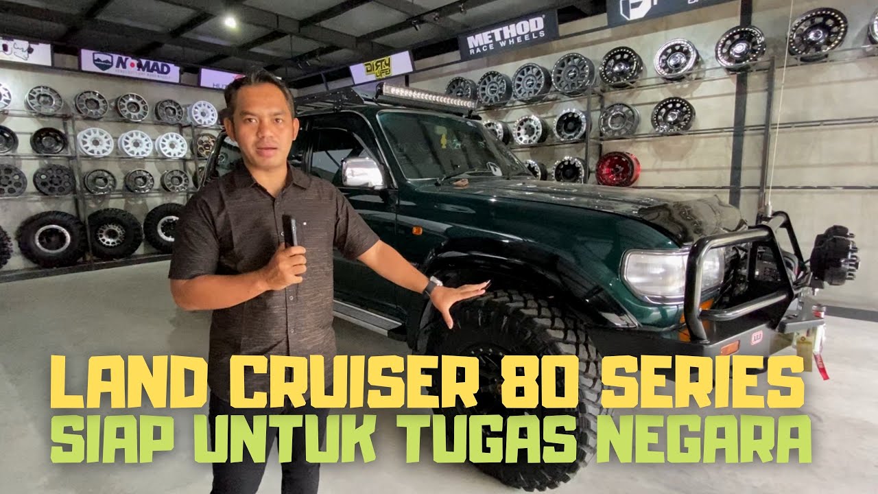 Upgrade Land Cruiser 80 Series untuk tugas Negara