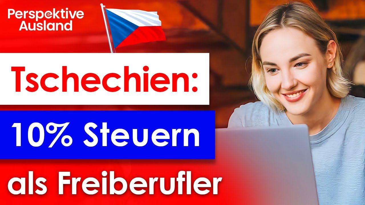 Als Freiberufler in Tschechien nur 10% - 28% Steuern & Abgaben zahlen