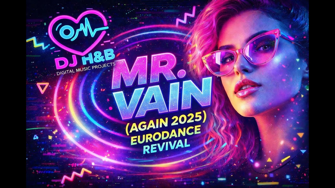 Mr. Vain (Again 2025) | 90s Eurodance Revival | DJ H&B