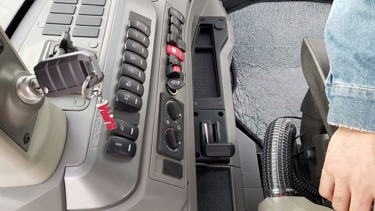 Yeni Hidromek K4 Bekoloderin Kabin İçi Detaylı Anlatım