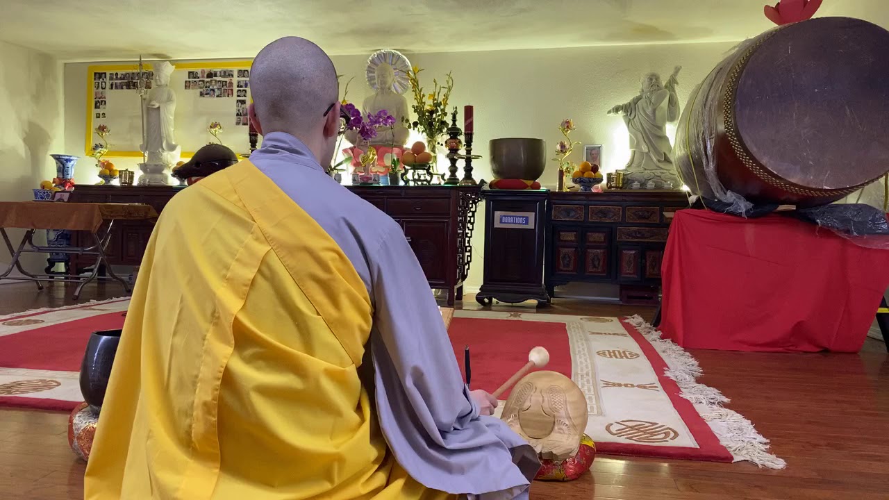 Evening Chanting: Amitabha Buddha Sutra (English)