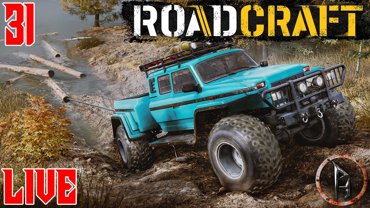 RoadCraft | Live | 🌊 Lecsapoljuk a limányos placcokat! 🚙| Washout