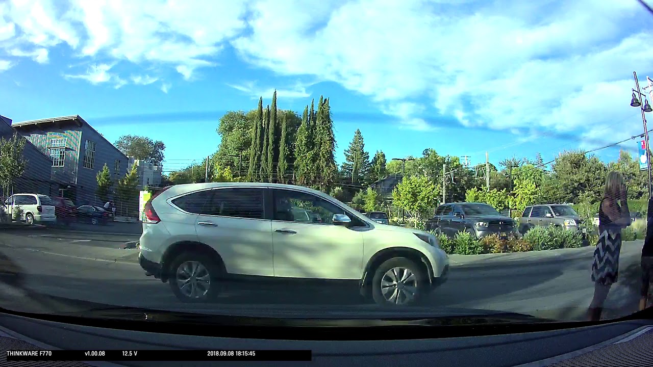 Guy on Jump Bike made a huge dent in my brand new car