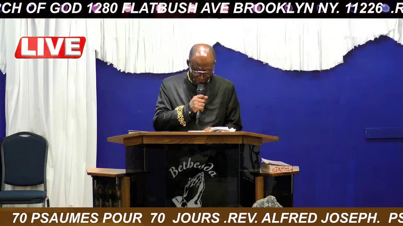 Bethesda  Church Of God  Rev. Alfred Joseph