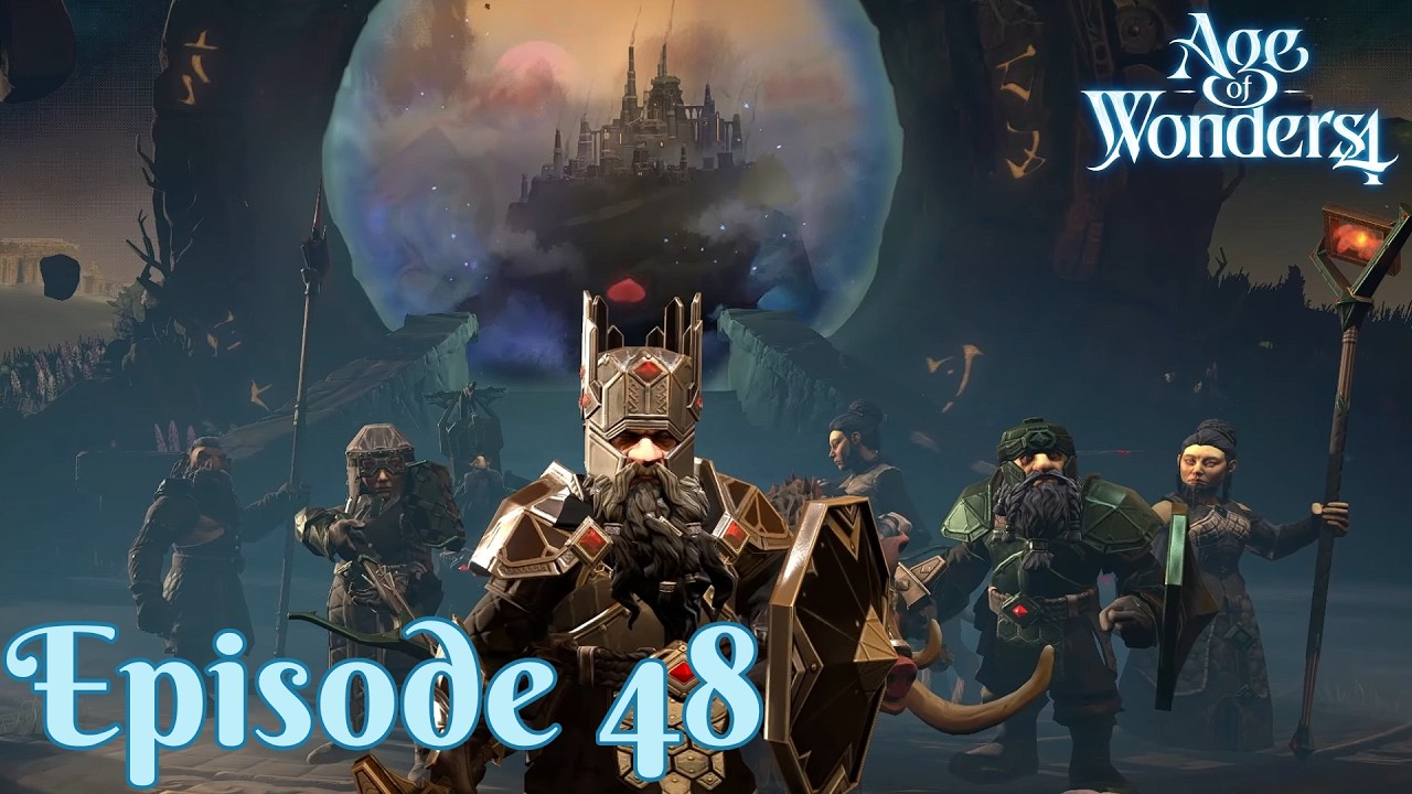 The Industrial Dwarves! Ep 48 Age Of Wonders 4 Story Realm (Dwarves Industrious/Hard)
