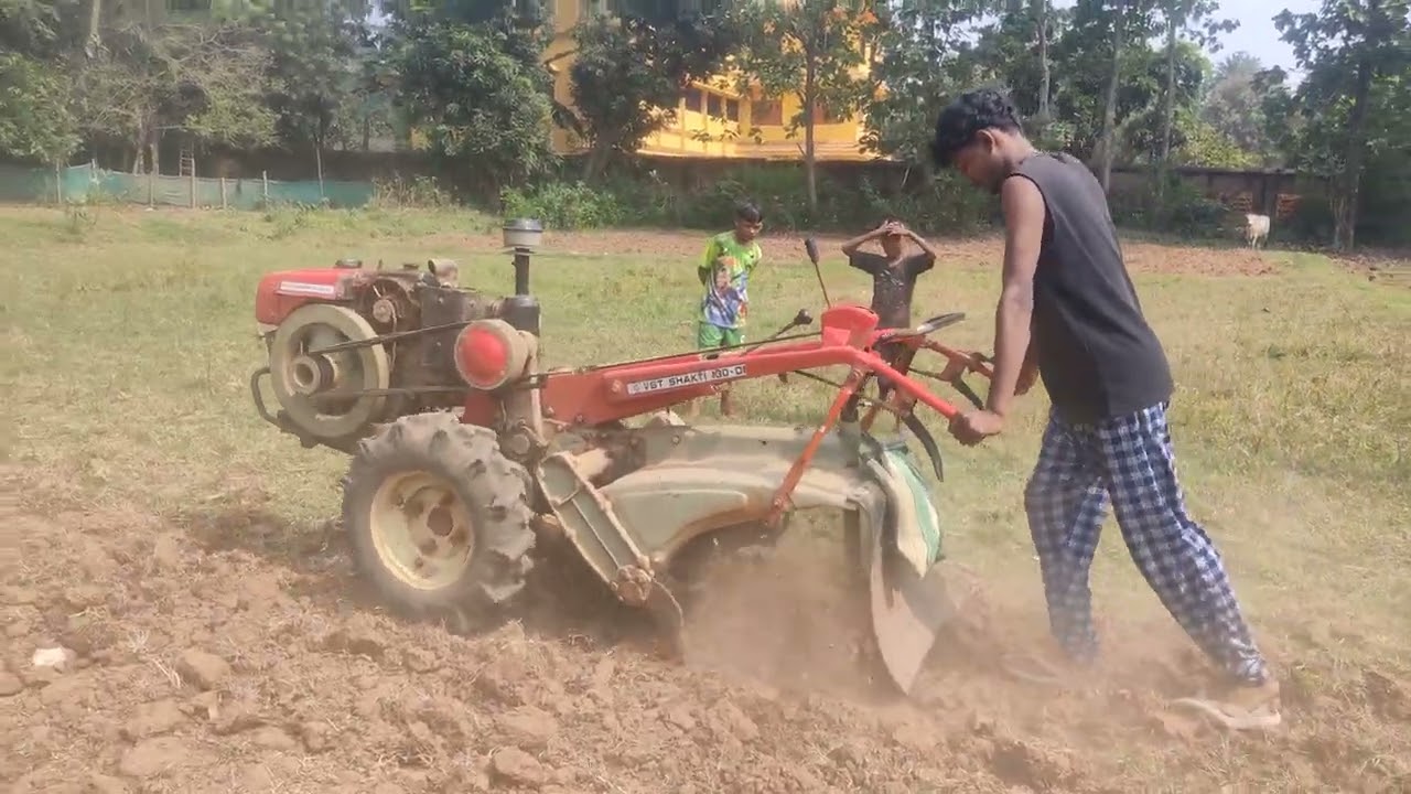 Henṭrackṭar te Khet si huyna part 05/kubraj murmu vlog/2025