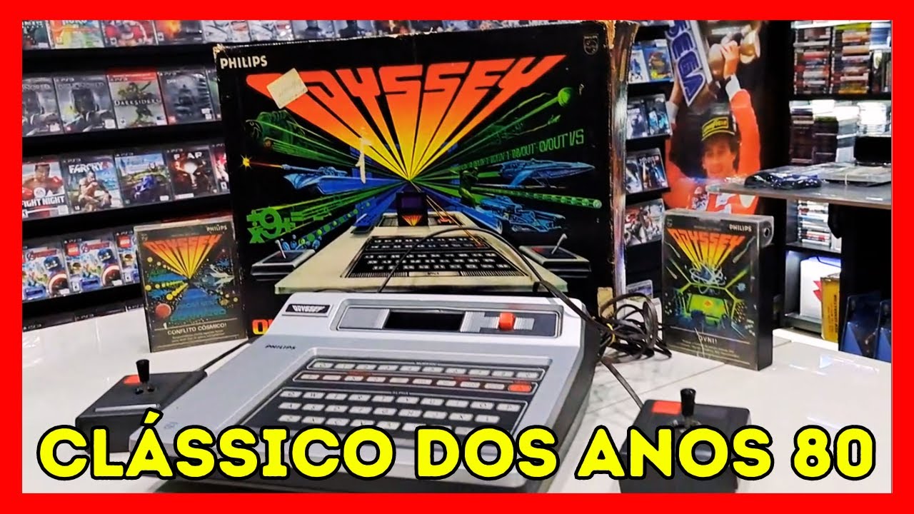 VIDEOGAME DOS ANOS 80 | ODYSSEY O VIDEOGAME DA PHILIPS