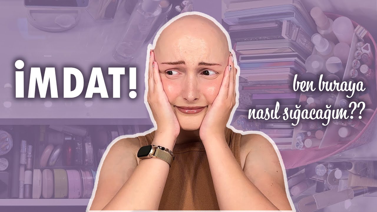 odama sığamıyorum 😖 makyaj masası düzenleme