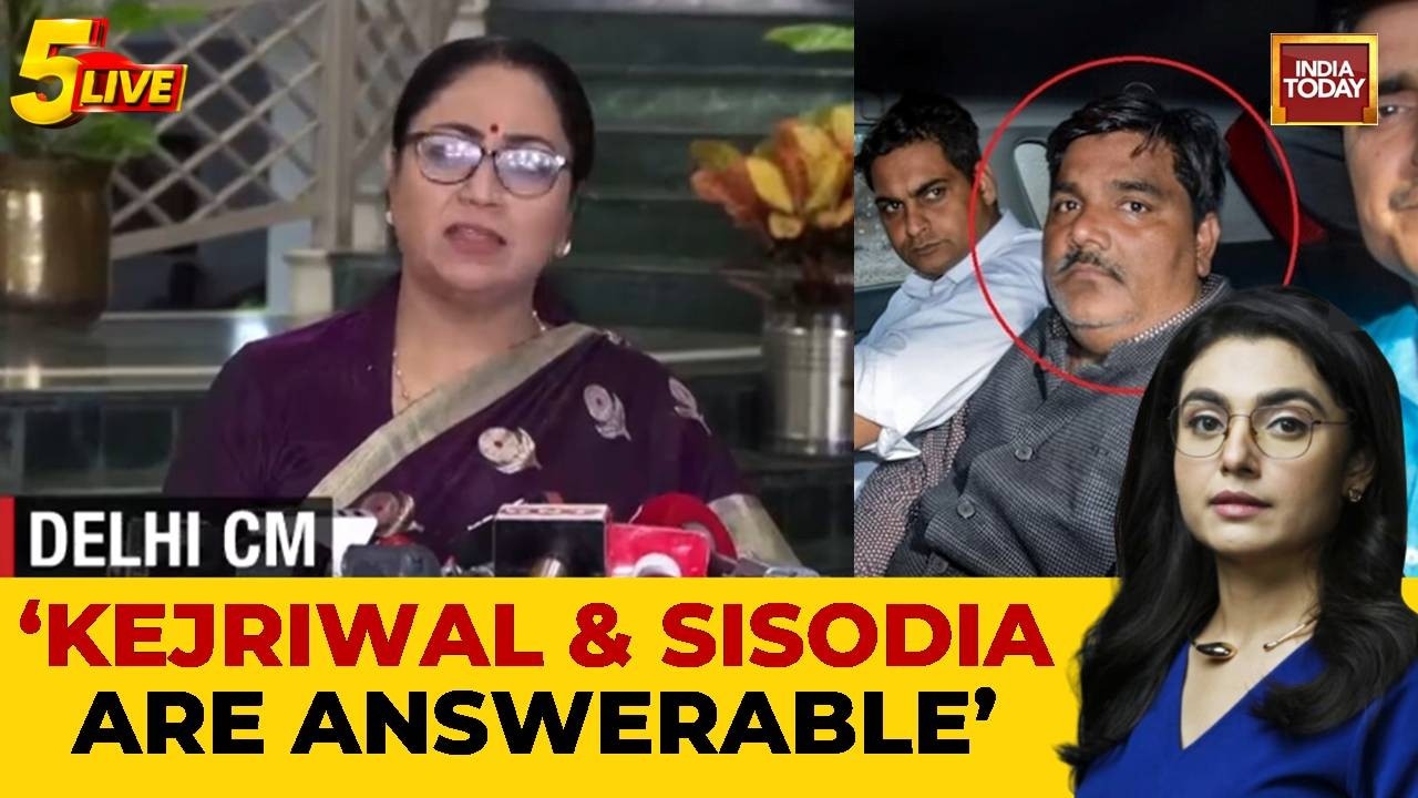 Delhi CM Rekha Gupta Slams AAP Over Tahir's Conviction In 2020 Riots Case, Demands Accountability