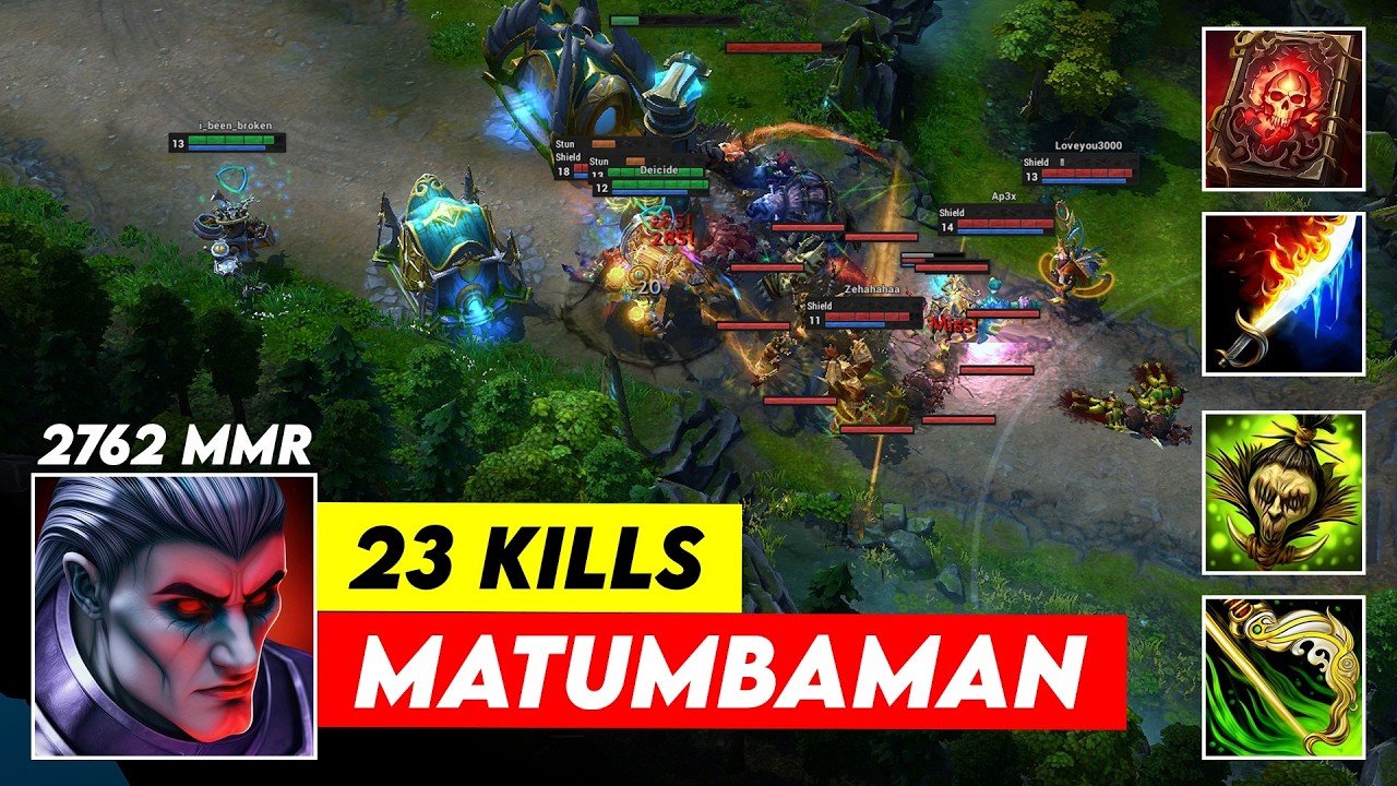 HON REBORN Corrupted Disciple - Matumbaman - 2762 MMR
