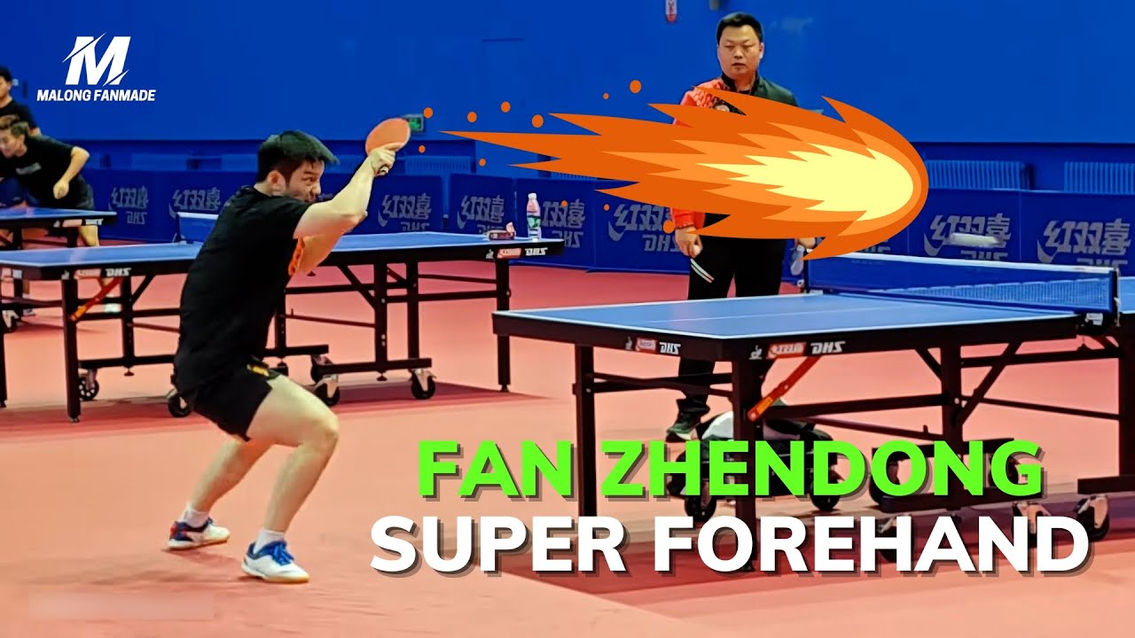Fan Zhendong 樊振东, Xu Xin 许昕 train hard for Chinese National Championship