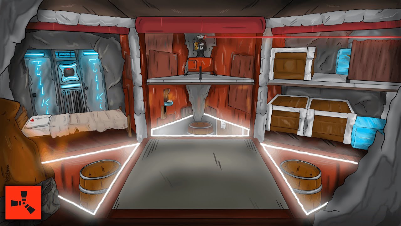 I built a Meta Triple Bunker base in Rust...