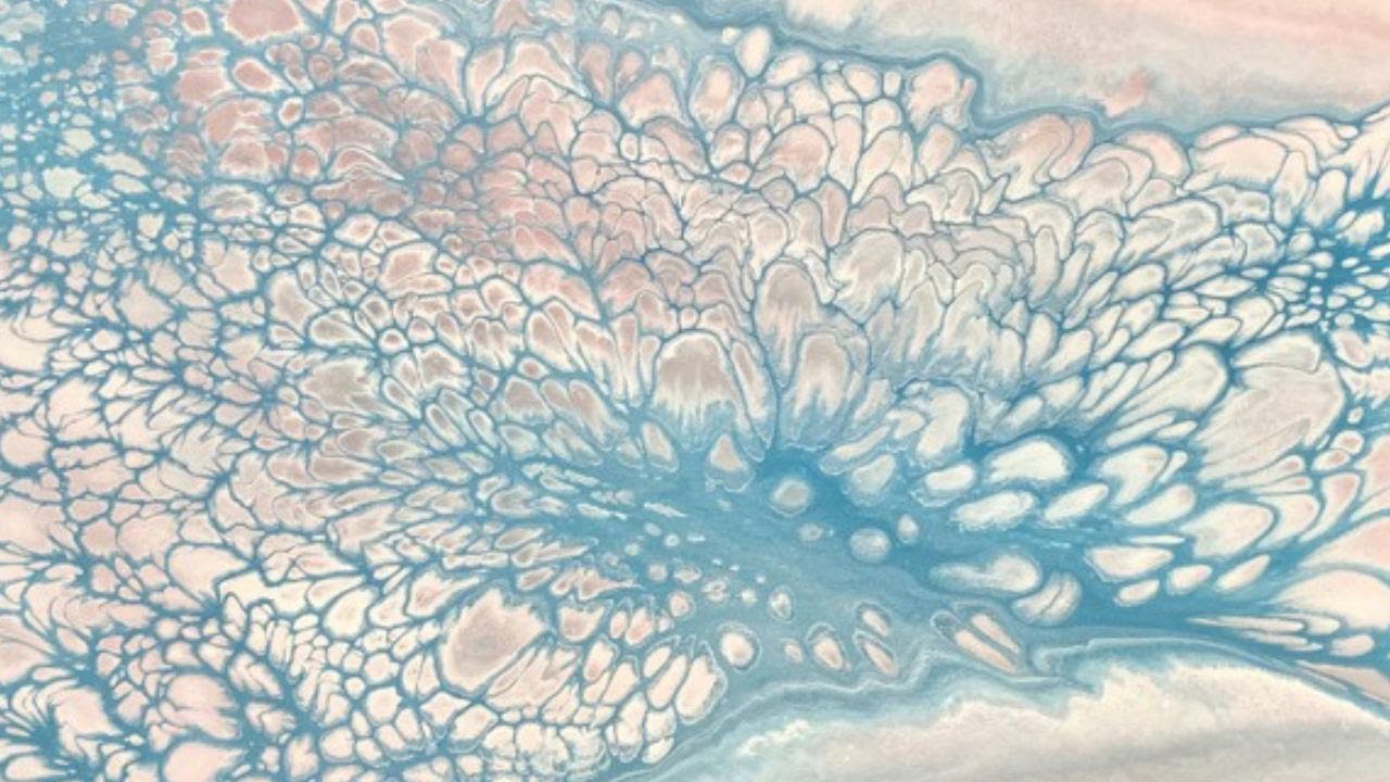 Encourage PEACE with Fluid Art and COLOUR! - Acrylic Pouring Art