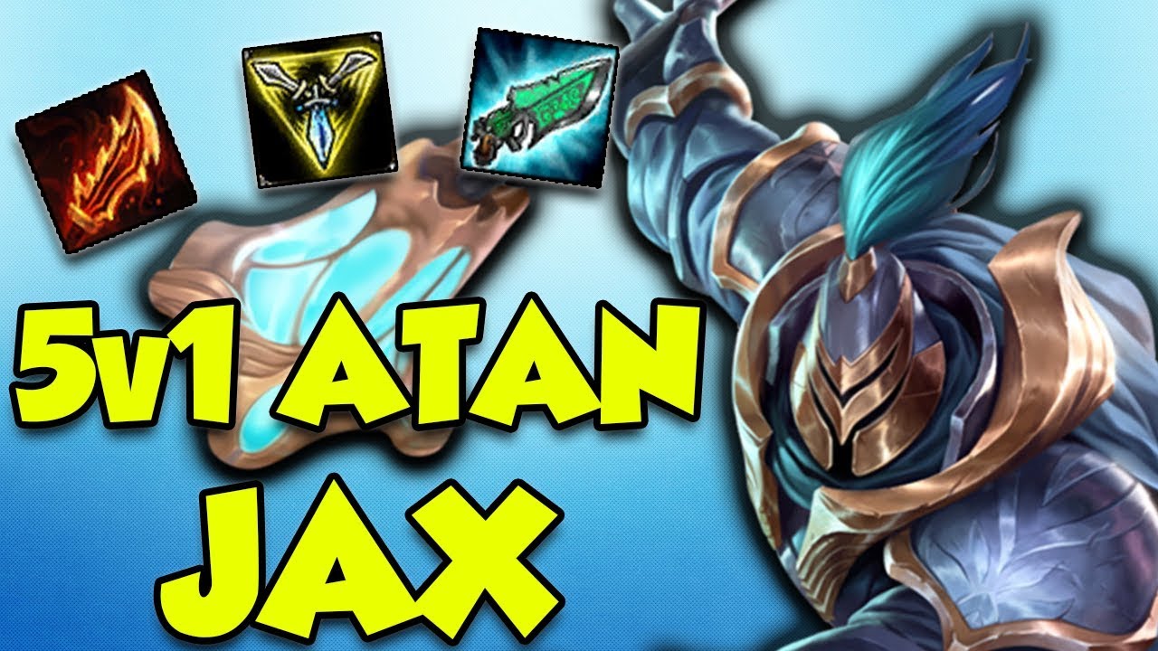 5v1 ATAN JAX!! TEK BAŞINA OYUNUN KADERİNİ DEĞİŞTİRMEK!!