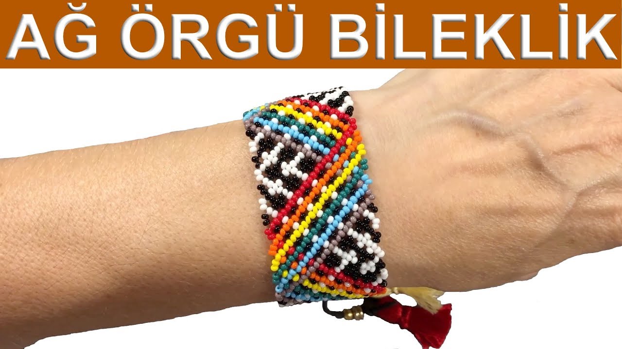 Браслет из сетки дружбы