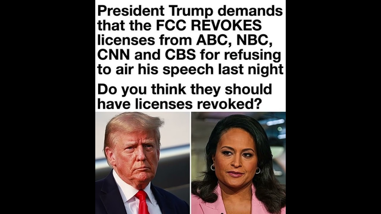Debate continues over FCC authority, media coverage of presidential speeches, and press freedom.
