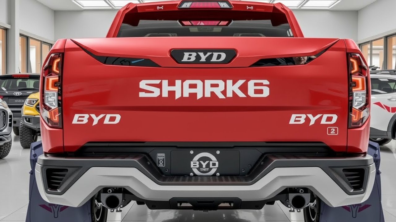 All New BYD Shark 6 2026 2027 กระบะไฮบริดสุดล้ำ แรง ประหยัด เทคโนโลยีใหม่จาก BYD