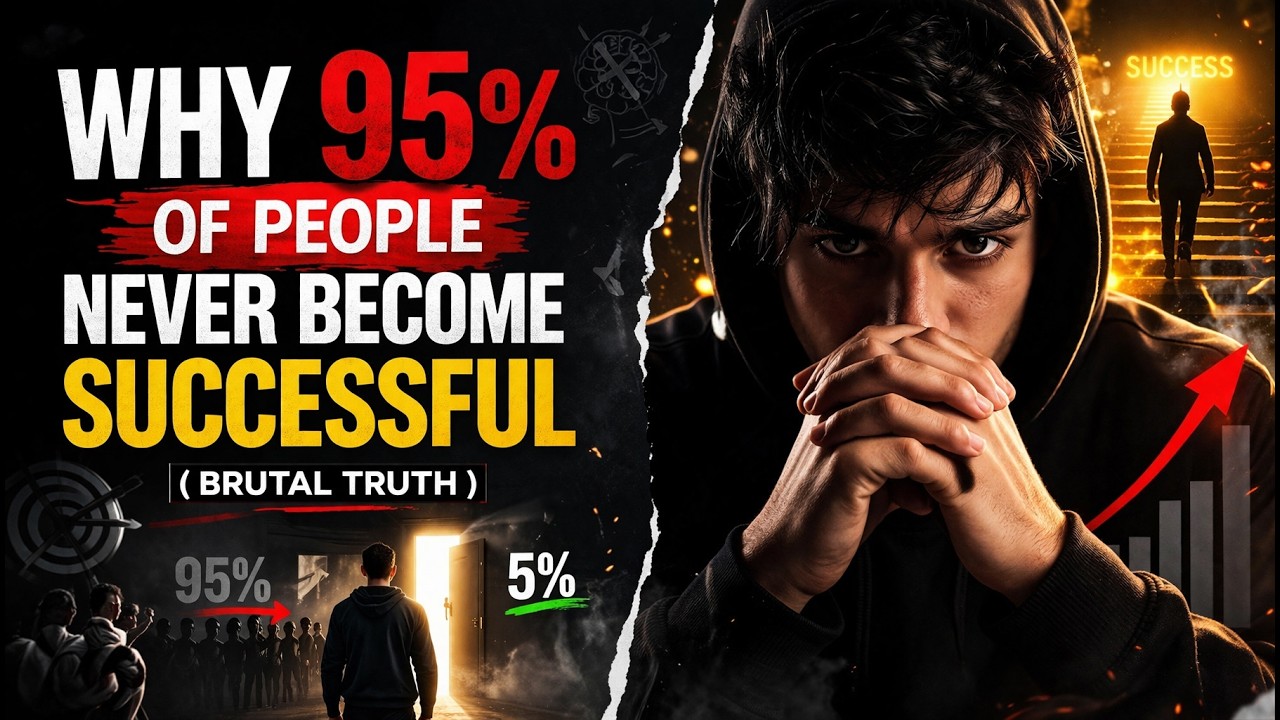 Why 95% of People Never Become Successful (Brutal Truth)